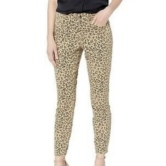 NYDJ ami skinny jeans Sierra Jag animal print jeans size 10 and 12 - Picture 3 of 16